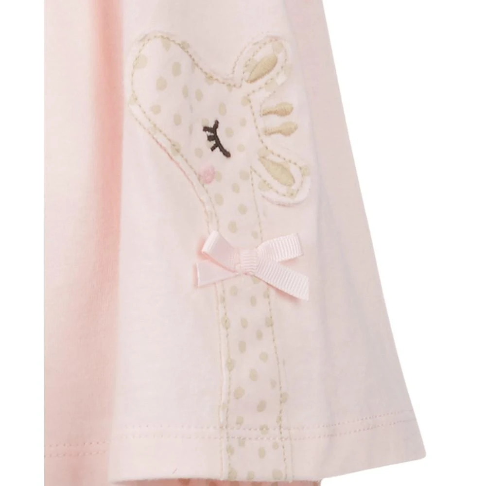 商品First Impressions|Baby Girls Giraffe Bodysuit, Created for Macy's,价格¥67,第2张图片详细描述