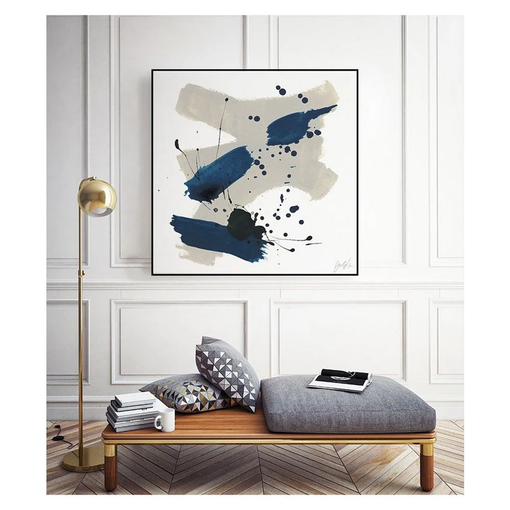 20" x 20" Kanji III Art Block Framed Canvas 商品