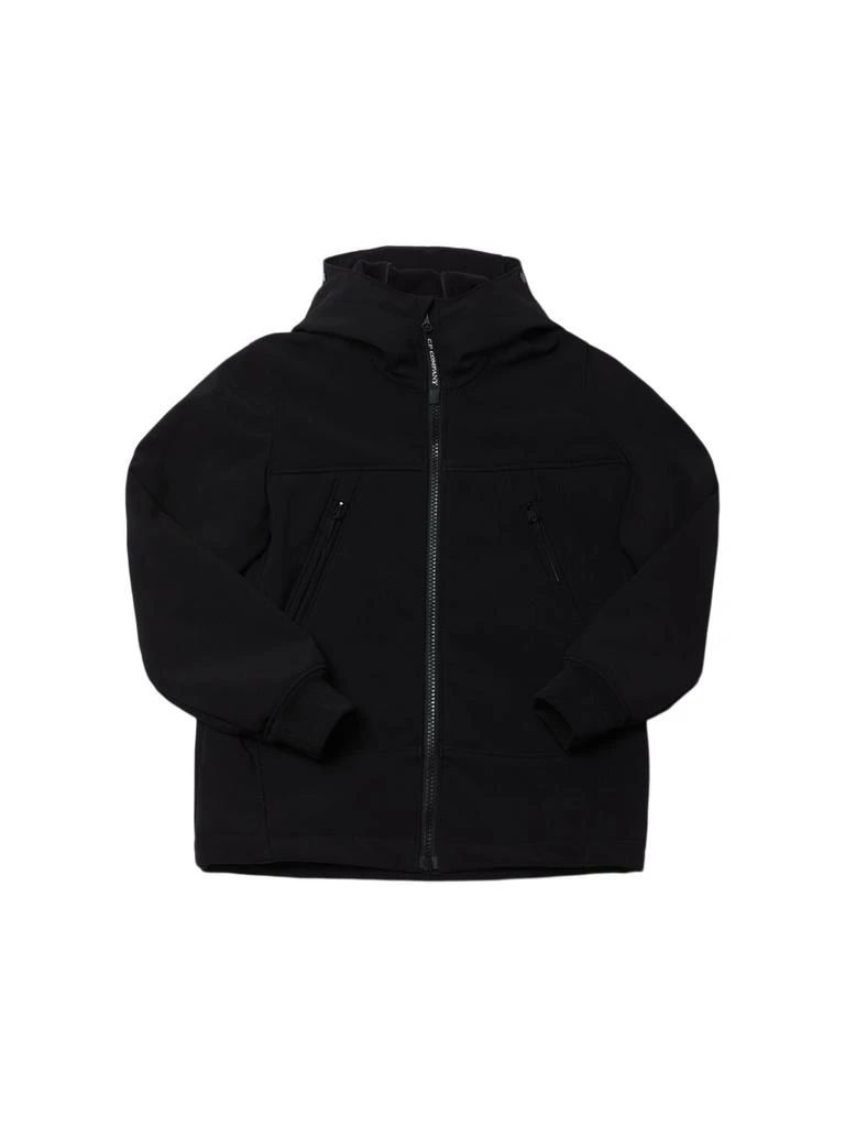 商品C.P. Company|Soft Shell Poly Hooded Jacket W/goggles,价格¥2425,第1张图片