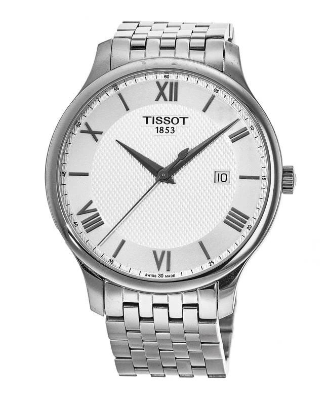 商品[二手商品] Tissot|Tissot T-Classic Tradition Silver Dial Steel Men's Watch T063.610.11.038.00-PO,价格¥937,第1张图片