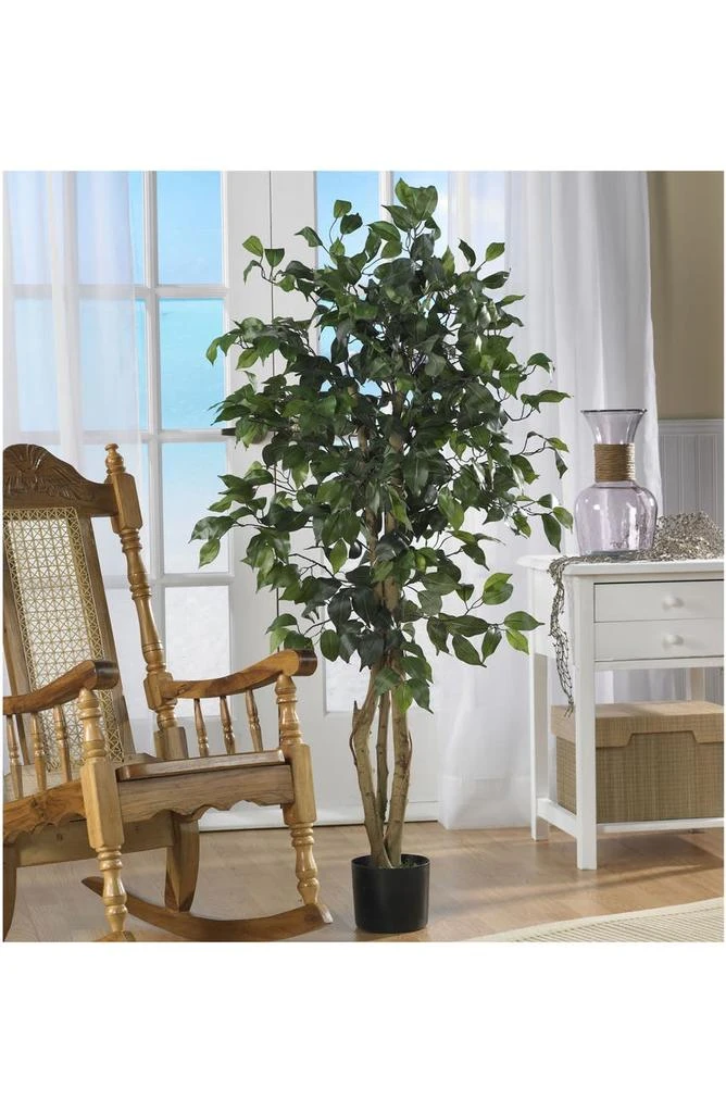 商品NEARLY NATURAL|4' Artificial Ficus Tree,价格¥754,第2张图片详细描述