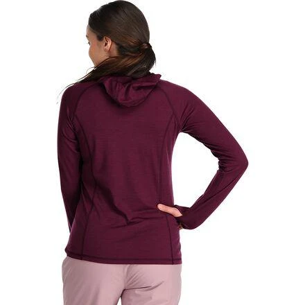 商品Outdoor Research|Alpine Onset Merino 150 Hooded Baselayer Top - Women's,价格¥442,第2张图片详细描述