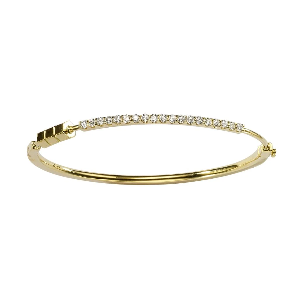 商品AME|Âme Totem 18K yellow Gold, Lab-Grown Diamond 0.75ct. tw. Wrist Cuff,价格¥28214,第3张图片详细描述