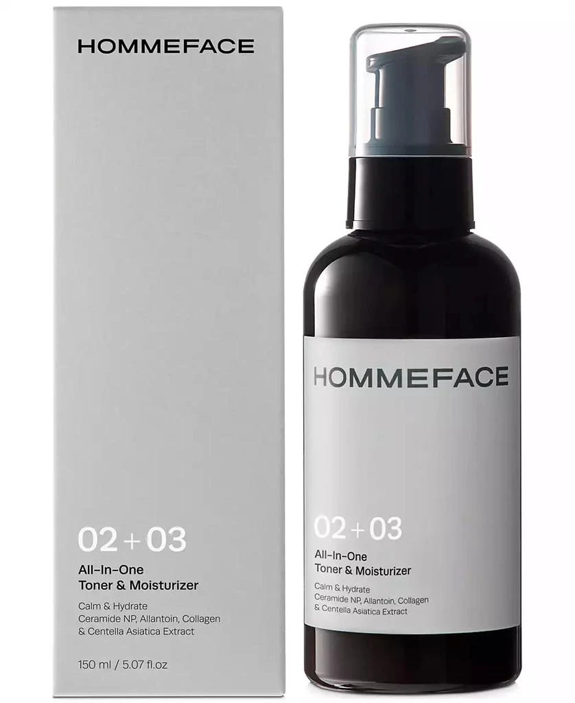 商品HOMMEFACE|All-In-One Toner & Moisturizer For Men, 5.07 oz.,价格¥163,第1张图片