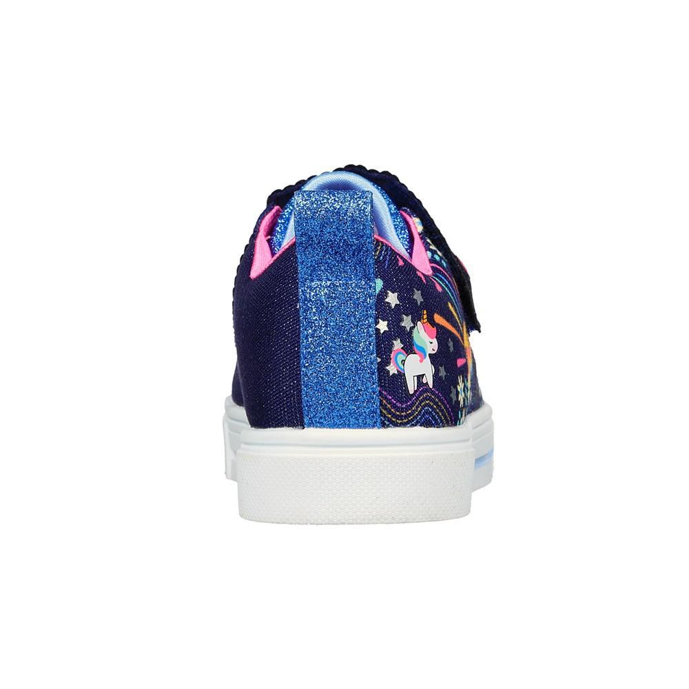 商品SKECHERS|Little Girls Twinkle Sparks Casual Sneakers from Finish Line,价格¥257,第6张图片详细描述