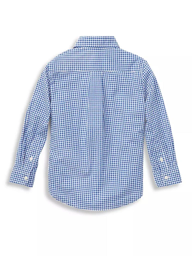 商品Ralph Lauren|Little Boy's & Boy's Gingham Check Shirt,价格¥413,第3张图片详细描述