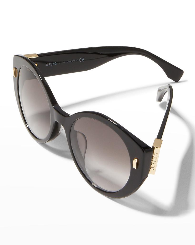 商品Fendi|Round Acetate Sunglasses,价格¥3218,第7张图片详细描述