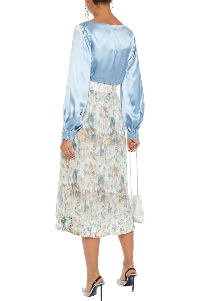 商品Zimmermann|Fleeting Folds pleated floral-print georgette midi skirt,价格¥1110,第3张图片详细描述