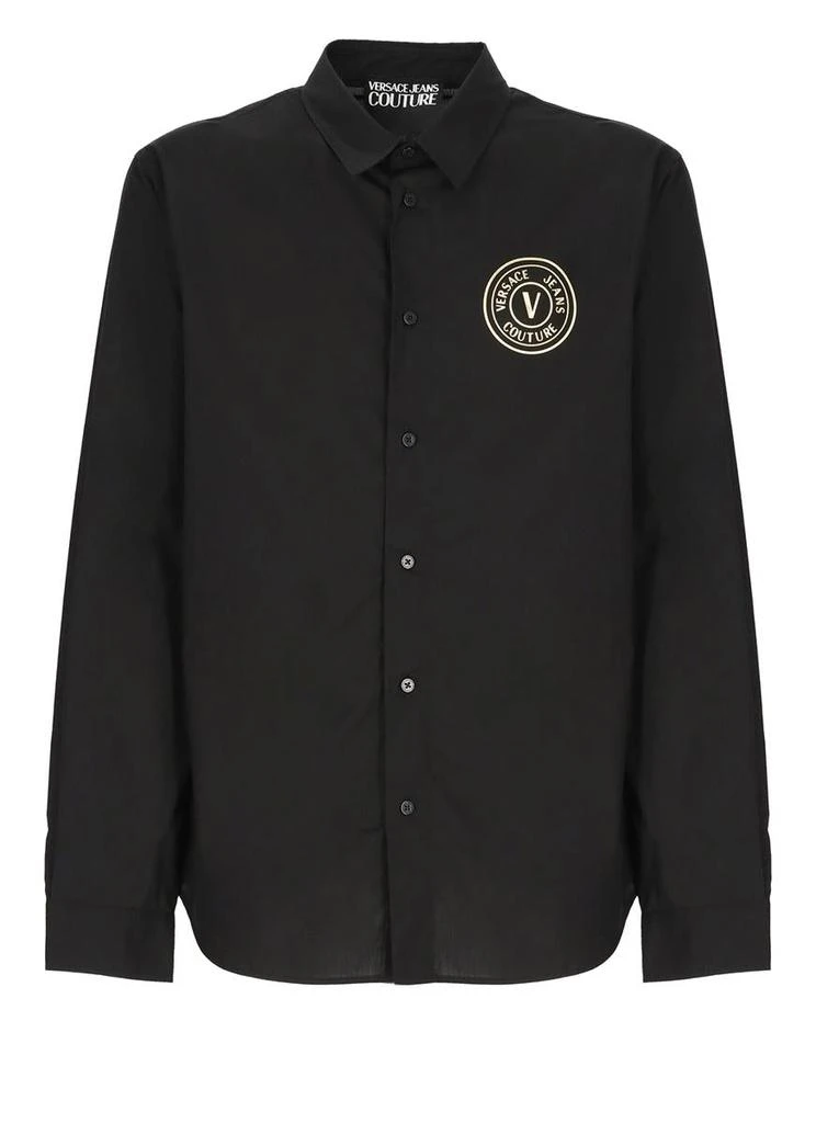 商品Versace|VERSACE JEANS COUTURE Shirts Black,价格¥1262,第1张图片