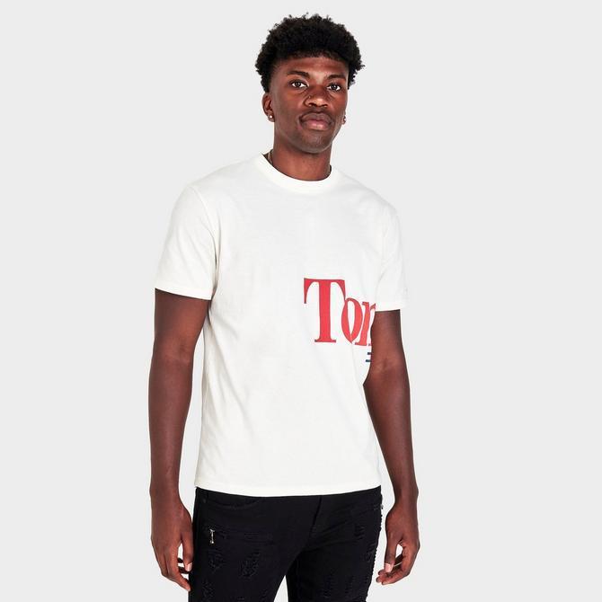 商品Tommy Hilfiger|Men's Tommy Jeans Bold Tommy Logo Short-Sleeve T-Shirt,价格¥141,第5张图片详细描述