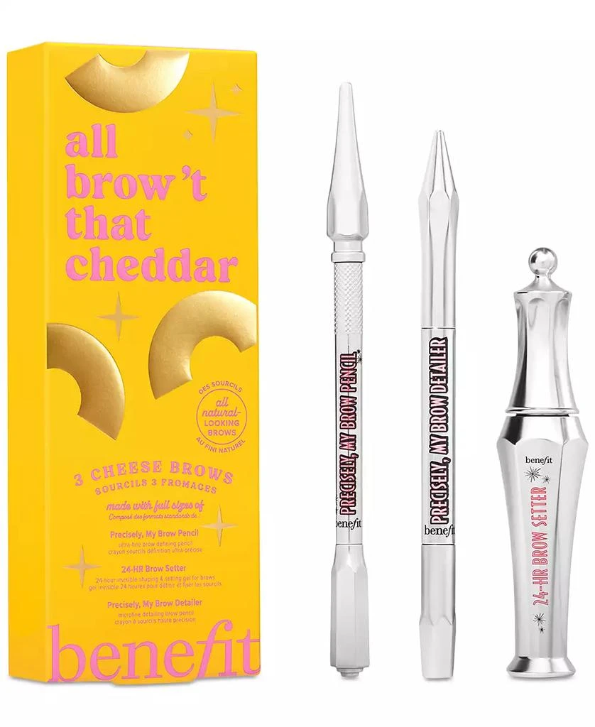 商品Benefit Cosmetics|3-Pc. All Brow't That Cheddar Brow Hero Set - Deep Brown,价格¥367,第1张图片