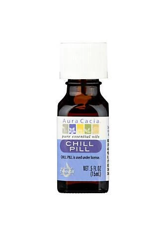 商品Aura Cacia|Cacia Essential Solutions Chill Pill   0.05 Fl Oz,价格¥138,第1张图片