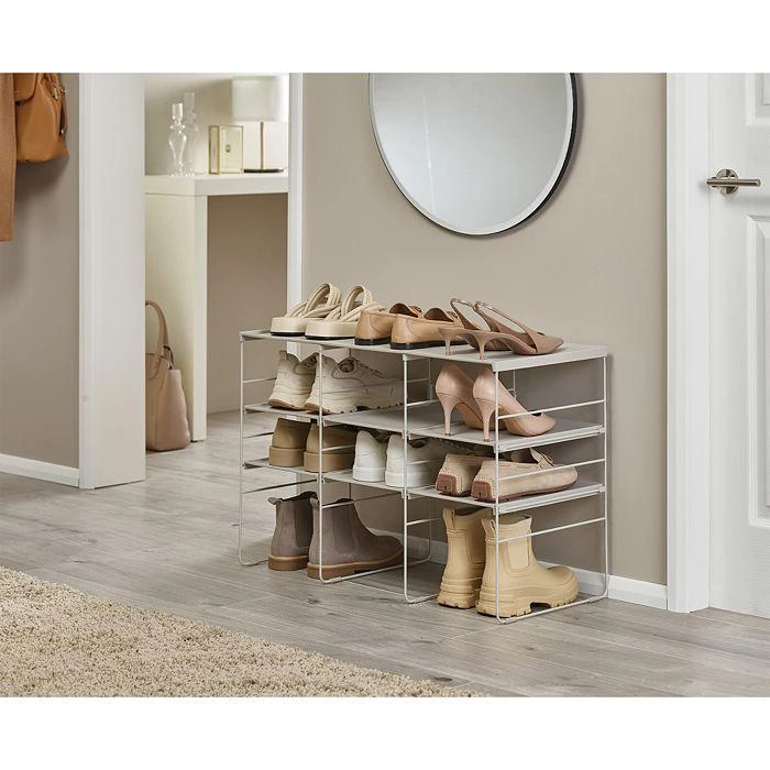 商品Joseph Joseph|Level Plus Adjustable Shoe Rack, Stores 12 Pairs,价格¥418,第5张图片详细描述