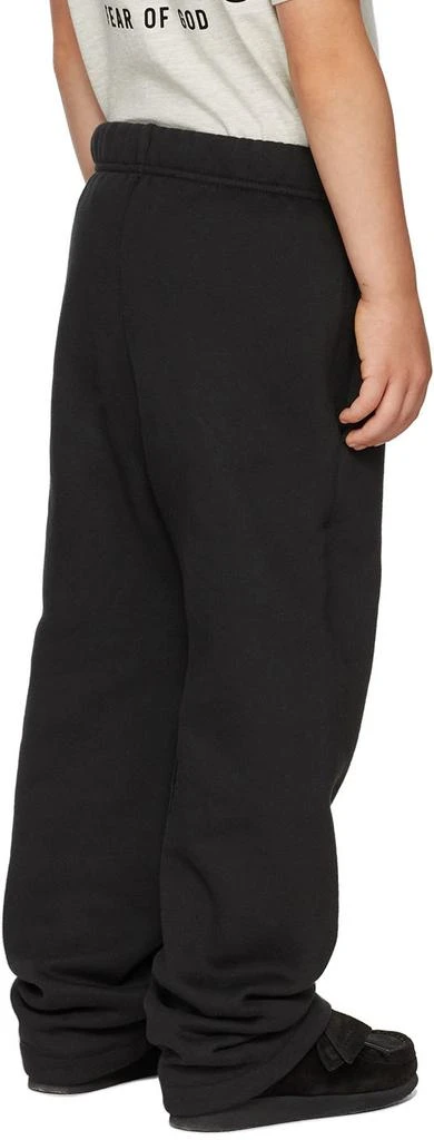 商品Essentials|Kids Black Logo Lounge Pants,价格¥319,第3张图片详细描述