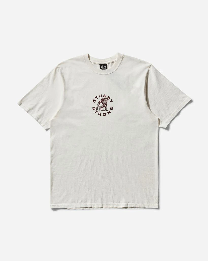 商品STUSSY|Men's Strong Mac Pigment Dyed T-Shirt Natural,价格¥440,第1张图片