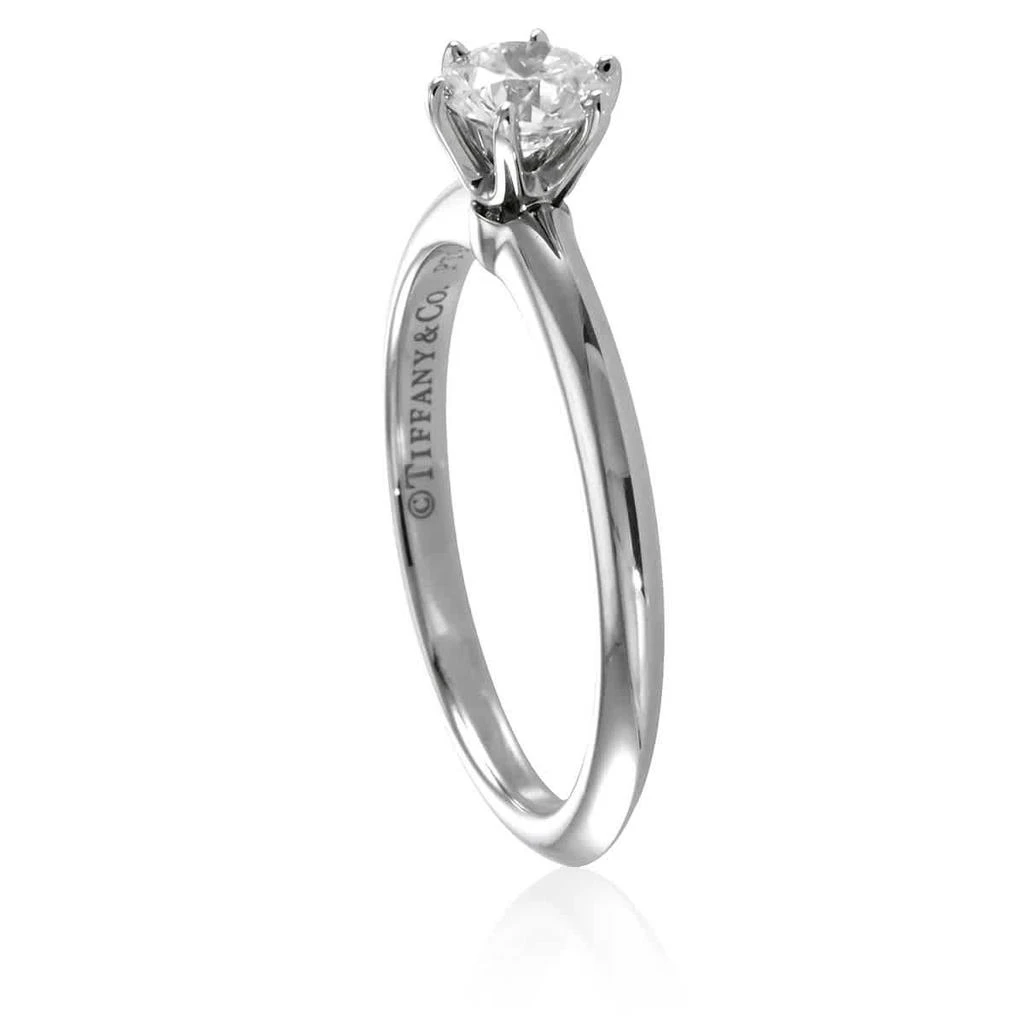 商品Tiffany & Co.|Ladies Platinum Round Cut Diamond Engagement Ring,价格¥26468,第2张图片详细描述