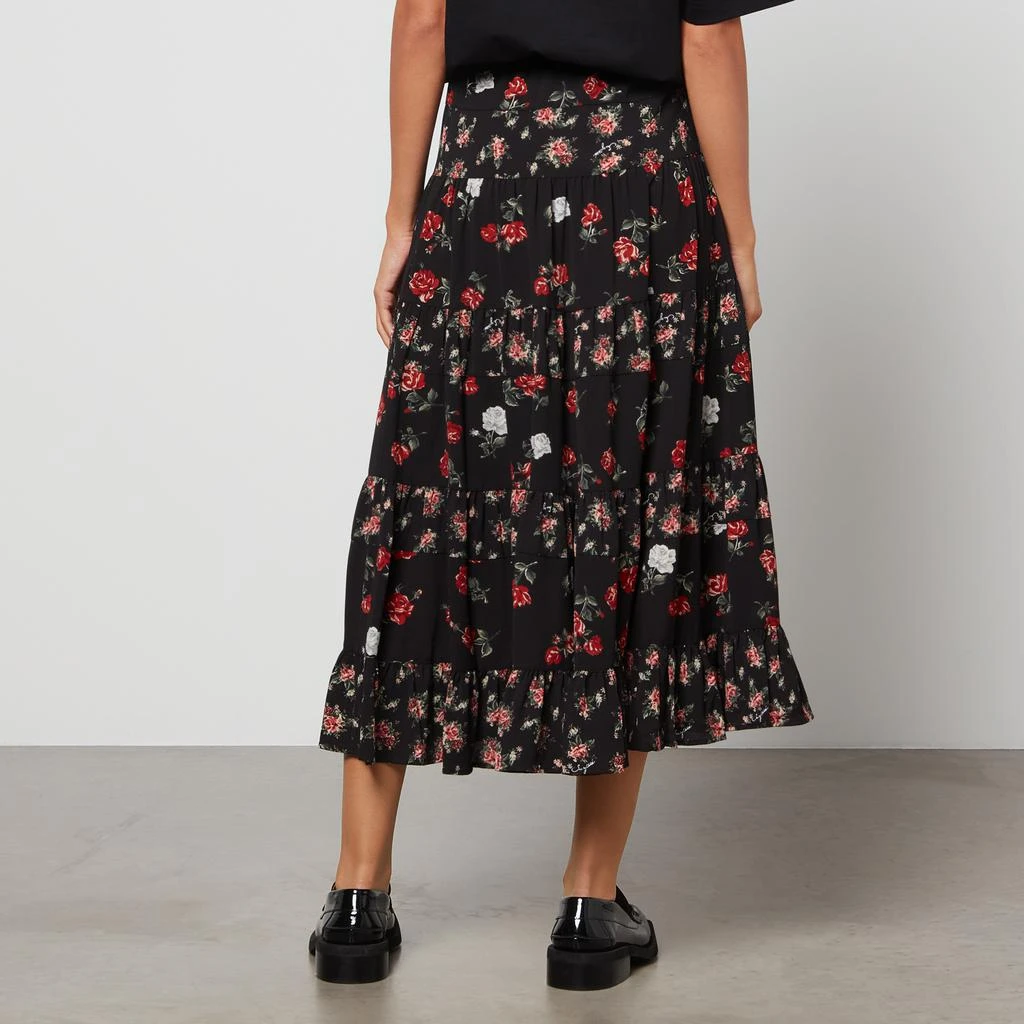 商品See by Chloé|Juliette Floral-Print Stretch-Crepe Maxi Skirt,价格¥644,第2张图片详细描述