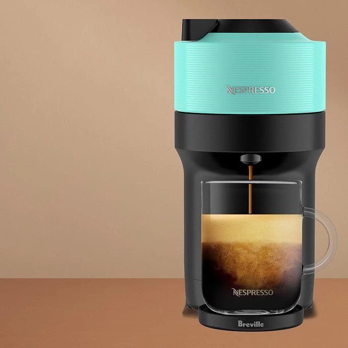 商品Nespresso|Vertuo Pop+ Coffee and Espresso Maker by Breville in Green,价格¥984,第2张图片详细描述