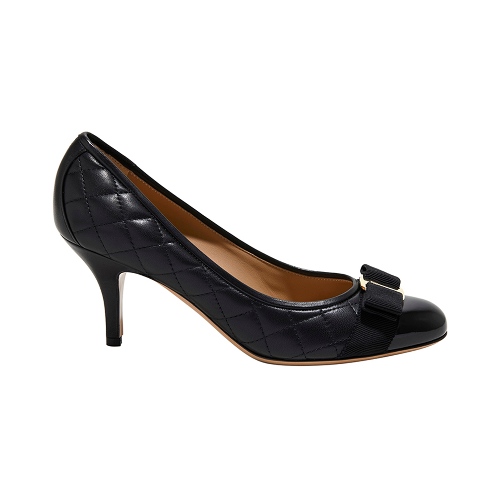 Salvatore Ferragamo 菲拉格慕 女士黑色高跟鞋 01-N674-692392商品第1张图片规格展示