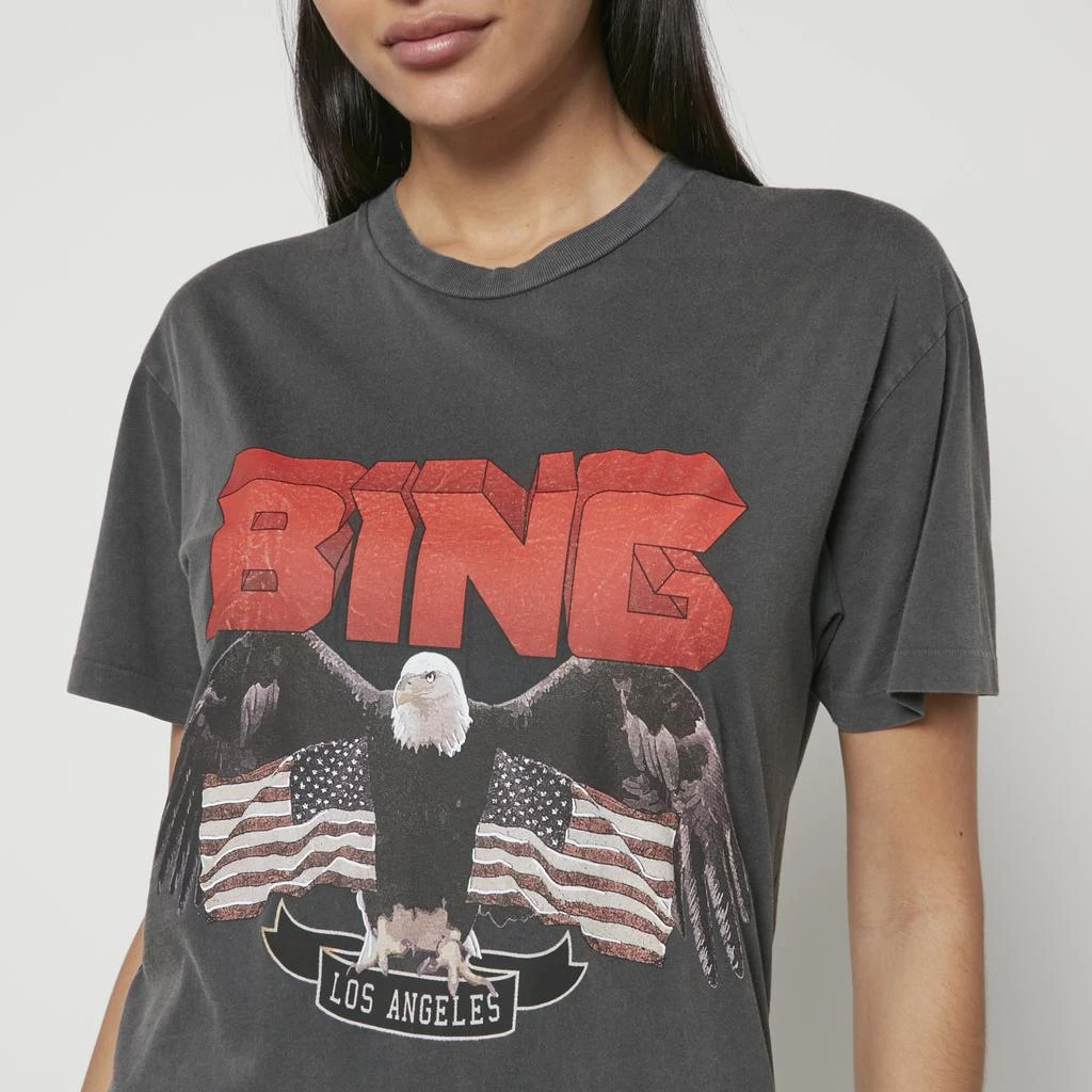 商品ANINE BING|Anine Bing Vintage Bing Cotton-Jersey T-Shirt,价格¥802,第4张图片详细描述