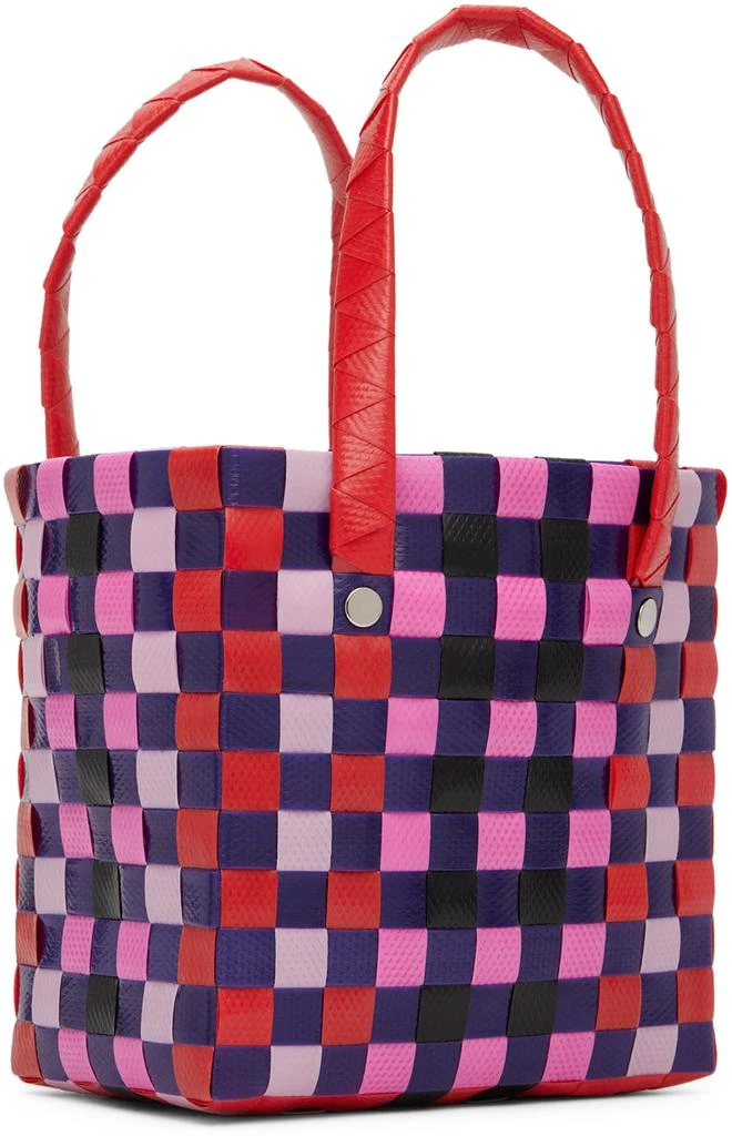 商品Marni|Kids Pink & Purple Micro Basket Tote,价格¥786,第3张图片详细描述