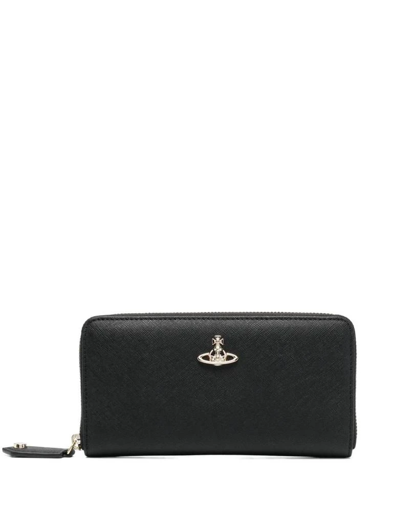 商品Vivienne Westwood|Vivienne Westwood Womens Black Other Materials Wallet,价格¥1777,第1张图片