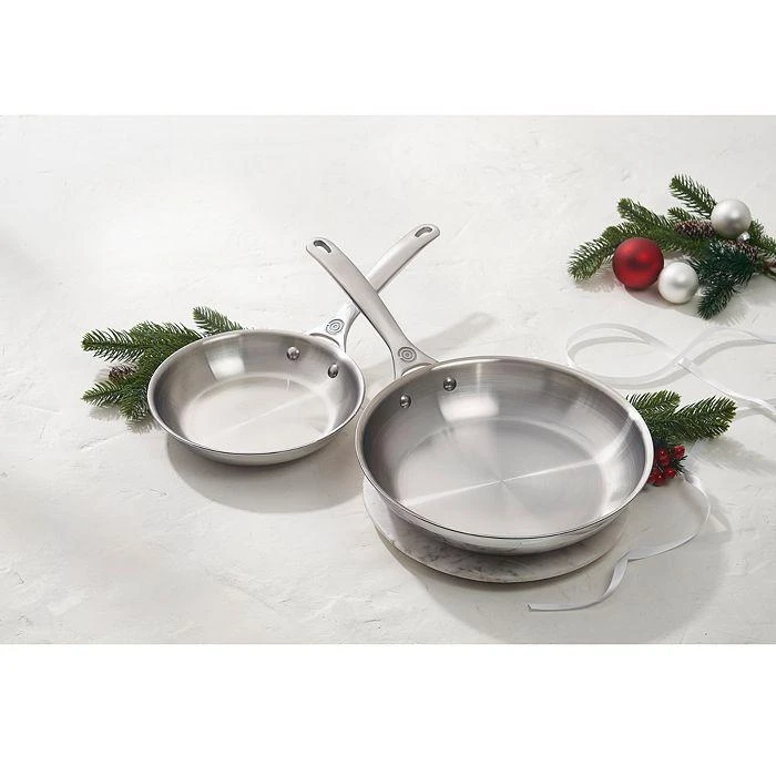 商品Le Creuset|Stainless Steel Fry Pans, Set of 2,价格¥1421,第2张图片详细描述