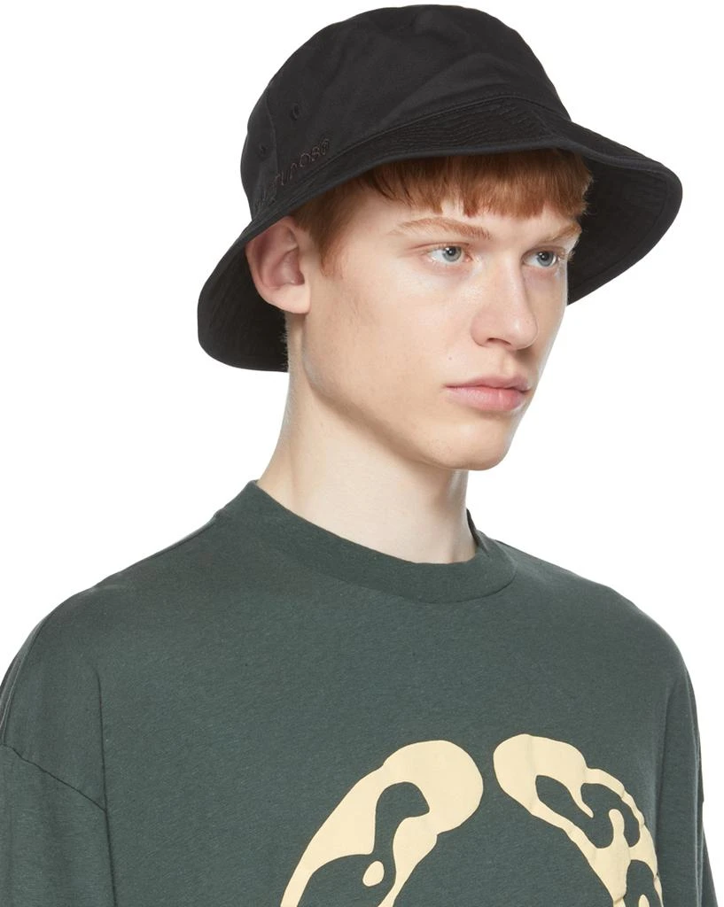 商品Acne Studios|Black Twill Bucket Hat,价格¥1181,第2张图片详细描述