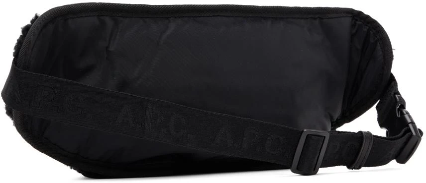 商品A.P.C.|Black Faux-Shearling Belt Bag,价格¥899,第3张图片详细描述