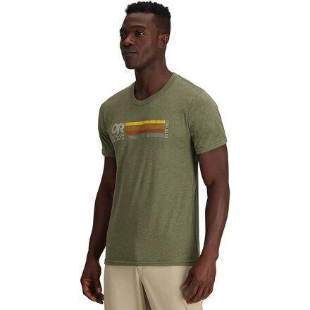商品Outdoor Research|Quadrise Senior Logo T-Shirt,价格¥160,第2张图片详细描述