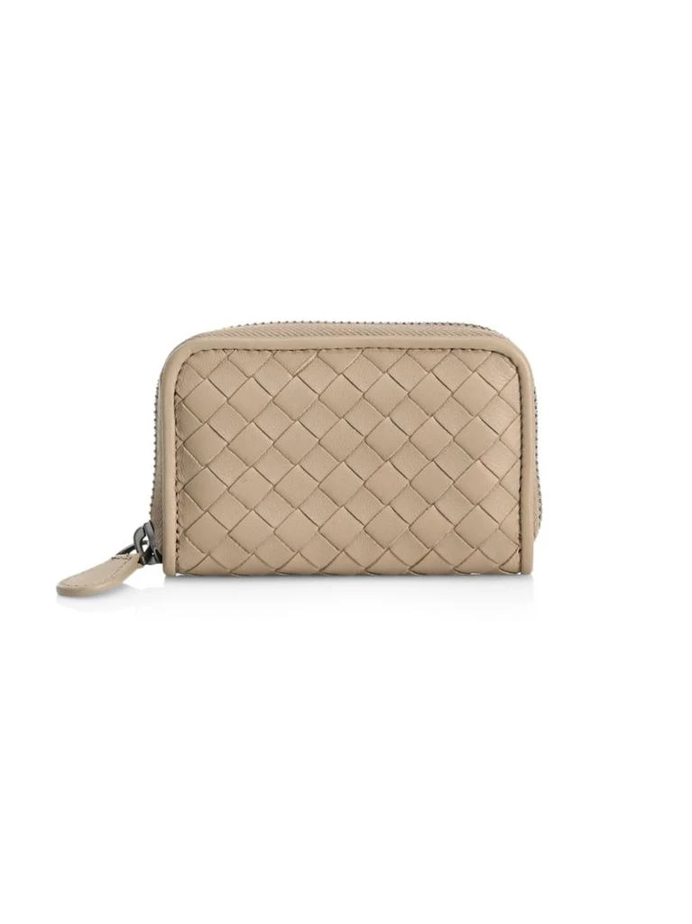 商品Bottega Veneta|Zip-Around Leather Wallet,价格¥2923,第1张图片