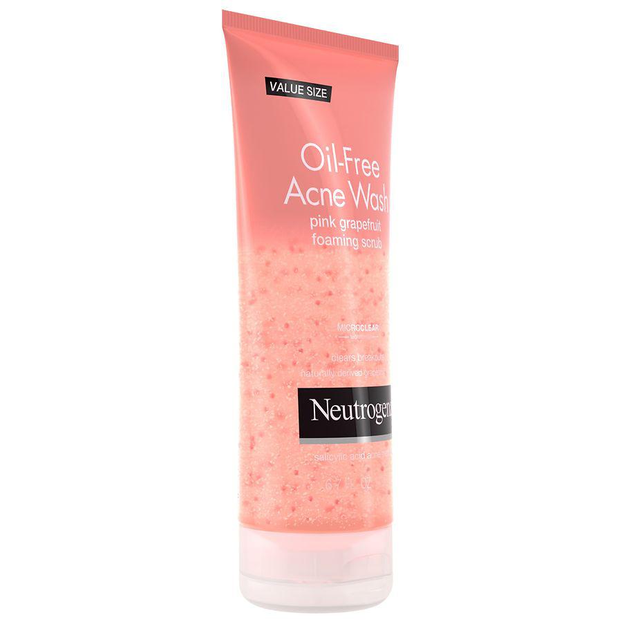 Oil-Free Acne Wash Face Scrub Pink Grapefruit商品第8张图片规格展示