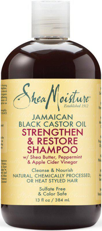 商品SheaMoisture|Jamaican Black Castor Oil Strengthen & Restore Shampoo,价格¥84,第1张图片