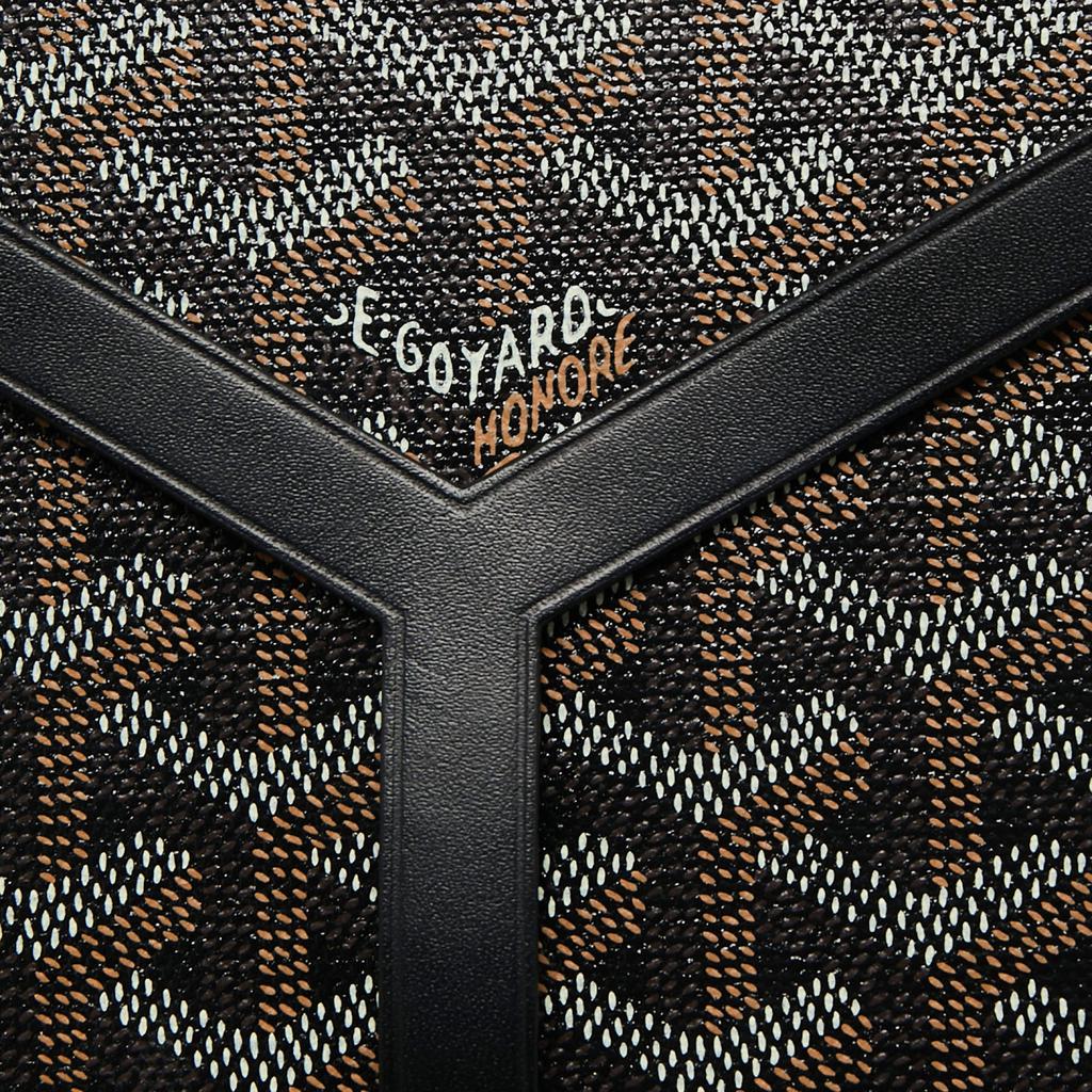 Goyard Black Goyardine Coated Canvas and Leather Minaudière Trunk Bag商品第5张图片规格展示