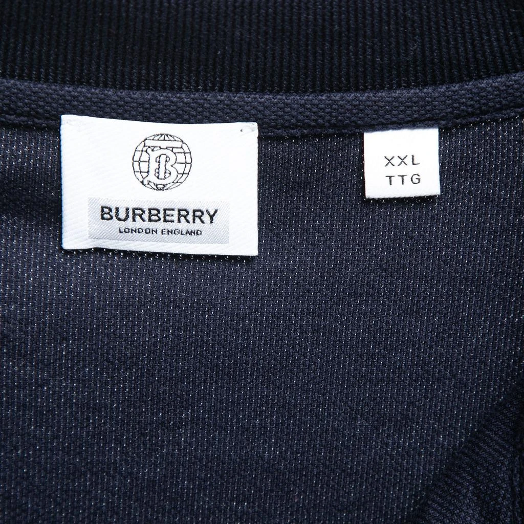 Burberry Navy Blue Cotton Pique Short Sleeve Polo T-Shirt XXL 商品