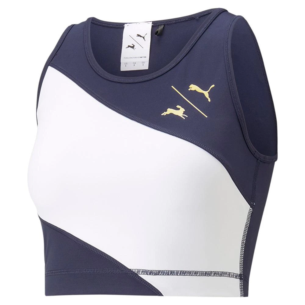 商品Puma|Tracksmith X Cropped Crew Neck Athletic Tank Top,价格¥153,第1张图片