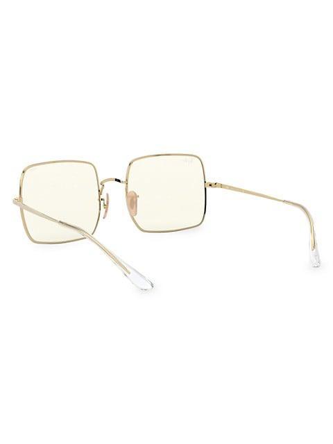 商品Ray-Ban|RB1971 54MM Square Aviator Sunglasses,价格¥445,第6张图片详细描述