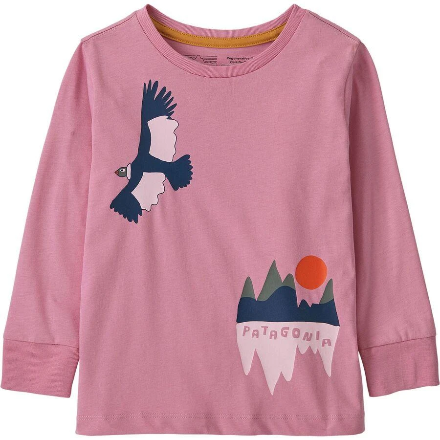 商品Patagonia|Regenerative Organic Cotton Long-Sleeve T-Shirt - Toddlers',价格¥286,第1张图片