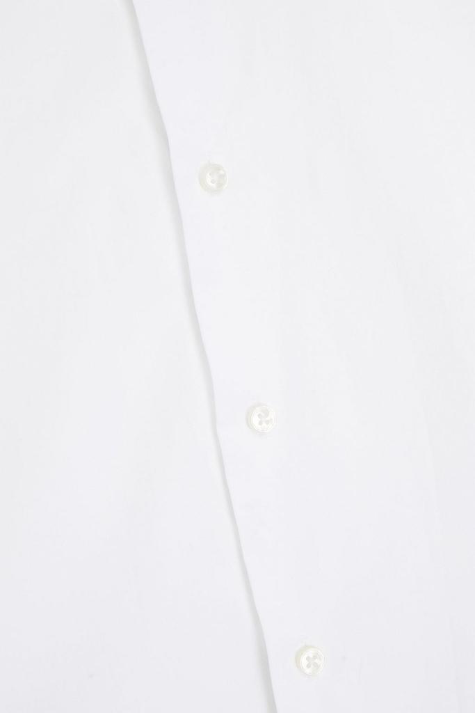 Stretch-cotton poplin shirt商品第4张图片规格展示