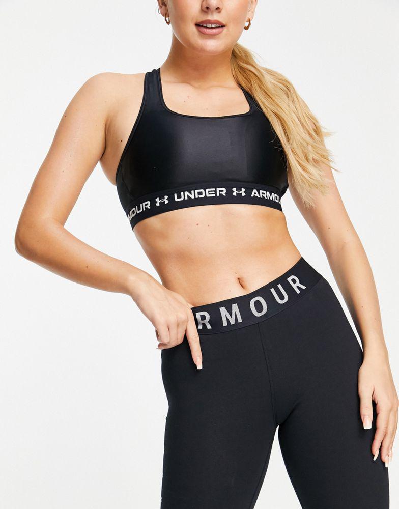 Under Armour Favorite graphic leggings in black商品第3张图片规格展示