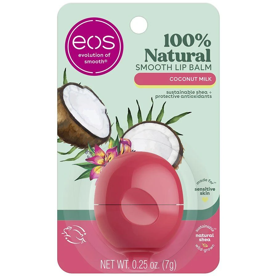 商品EOS|Natural Shea Lip Balm Coconut Milk,价格¥34,第1张图片