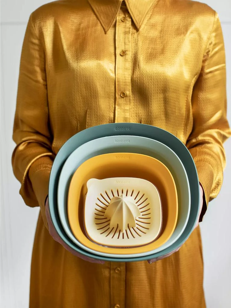商品Brabantia|Tasty+ 5-Piece Mixing Bowl Set,价格¥419,第3张图片详细描述