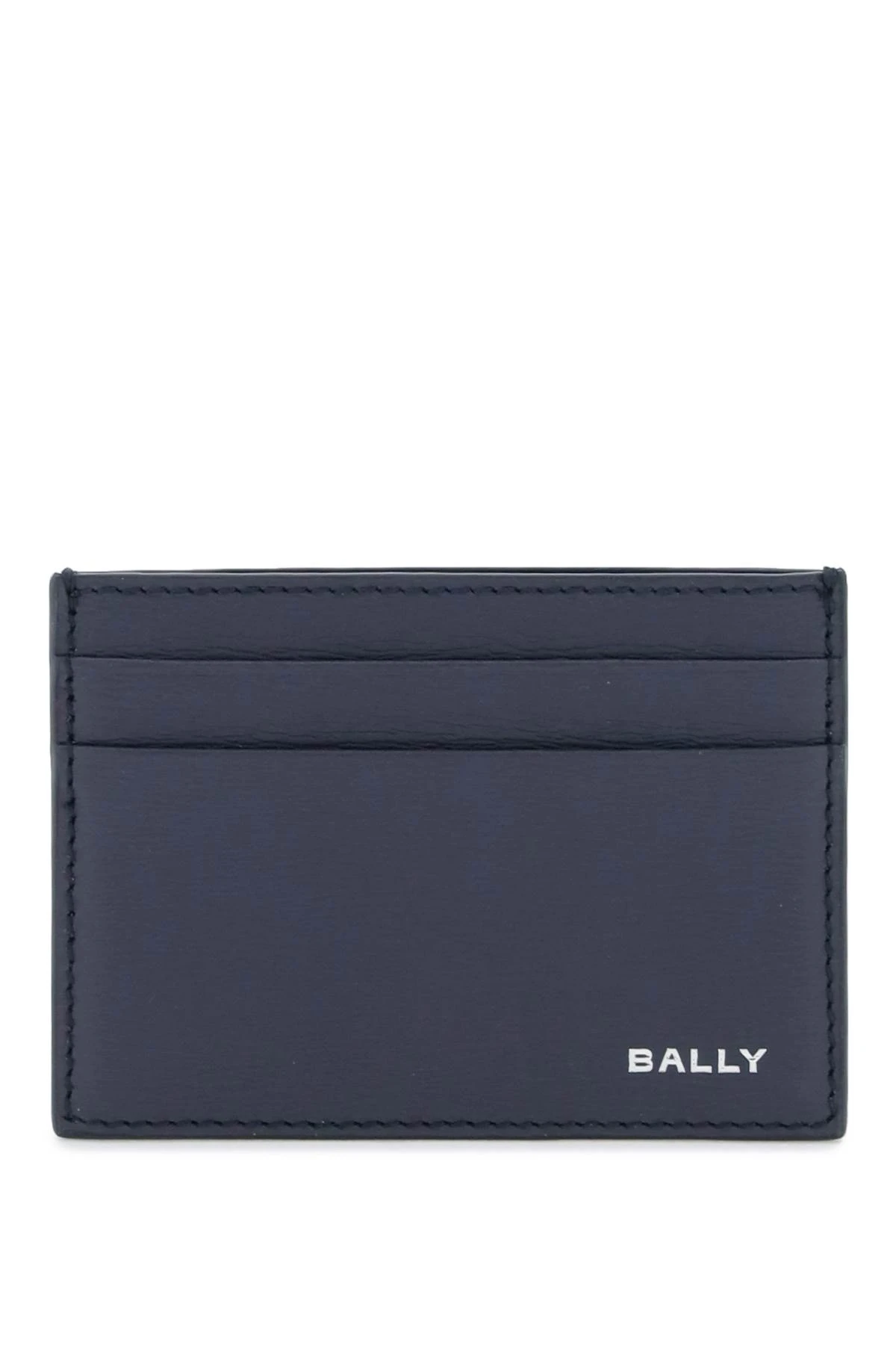 商品Bally|leather crossing cardholder 7617659976,价格¥801,第1张图片