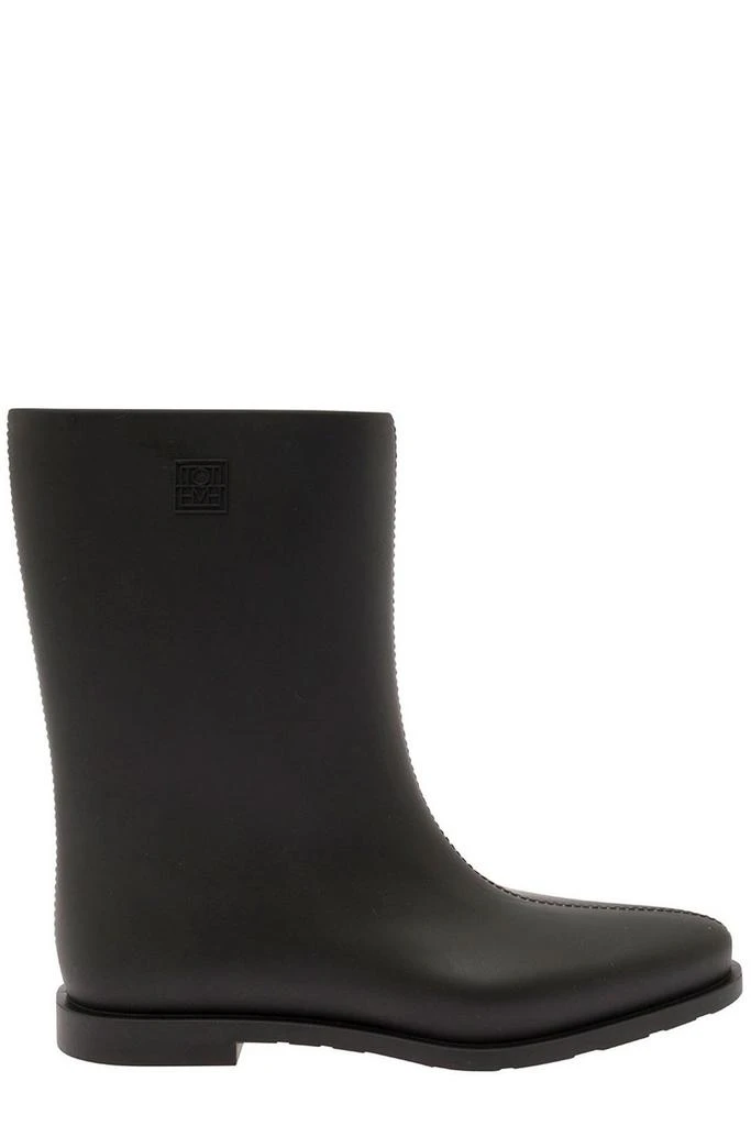 商品Totême|Totême Rain Logo Debossed Ankle Boots,价格¥1831,第1张图片
