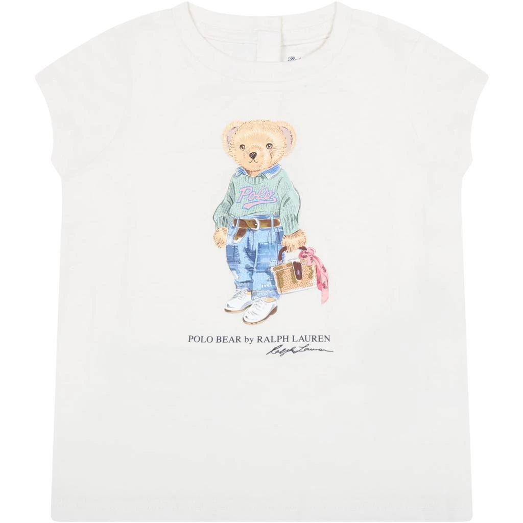 商品Ralph Lauren|Ralph Lauren White T,价格¥602,第1张图片