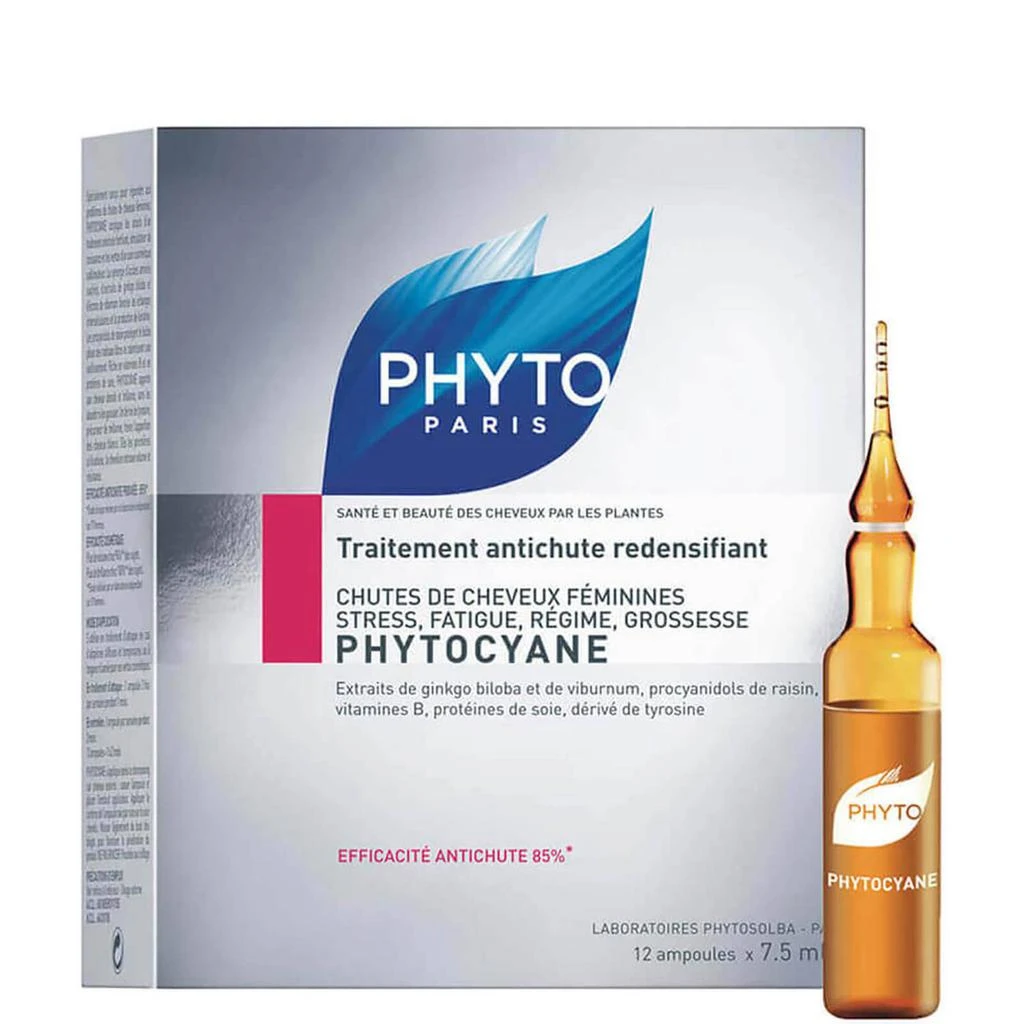 商品Phyto|Phyto Phytocyane 修护精油 12x0.25 fl oz,价格¥514,第1张图片