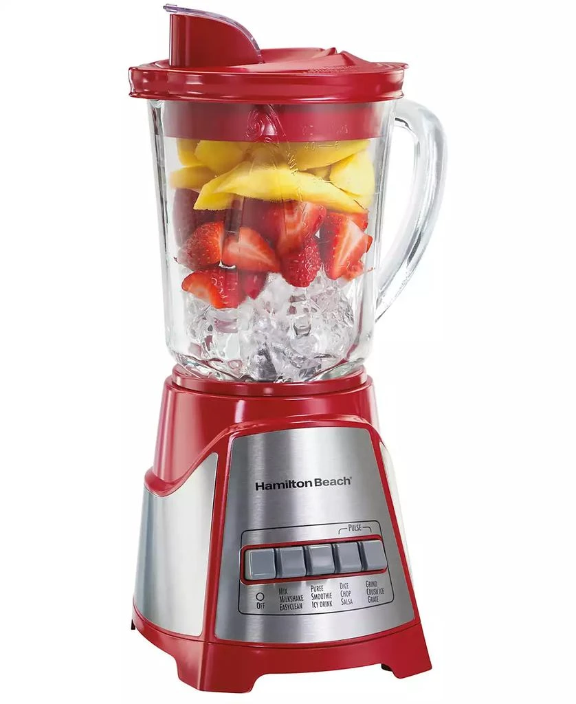 商品Hamilton Beach|Power Elite 10 Speed Blender - 58147,价格¥386,第1张图片