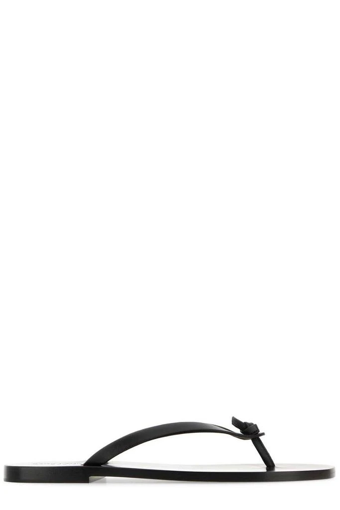 商品Yves Saint Laurent|Saint Laurent Laguna Open Toe Slides,价格¥3323,第1张图片