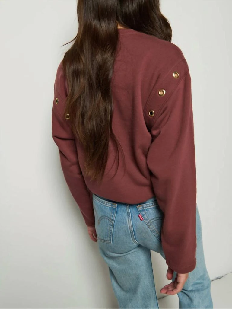 商品Nation LTD|Arlem Sweatshirt In Brunette,价格¥954,第2张图片详细描述