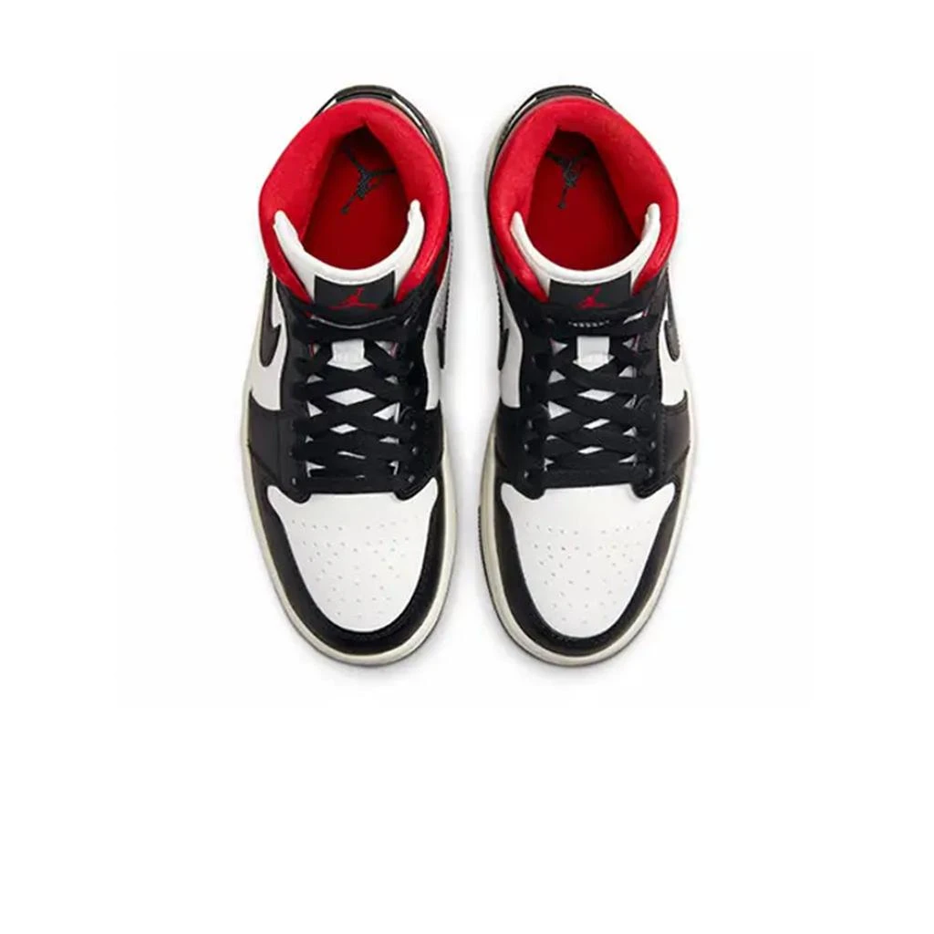 商品Jordan|Air Jordan 1 Mid Gym Red Panda (W),价格¥952,第3张图片详细描述
